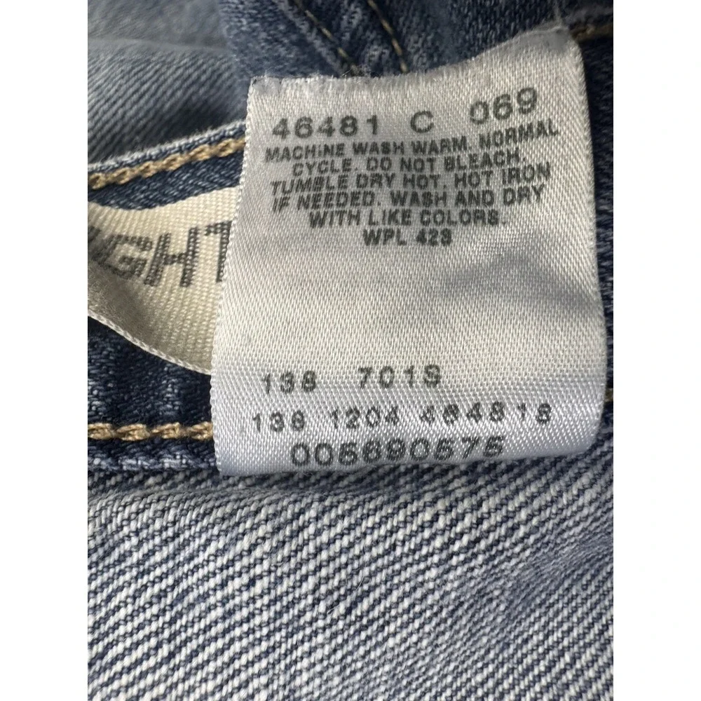 VTG Levis 569 Jeans Men‎ 36x32 Blue Loose Baggy Straight Distress Denim Y2K 04'
